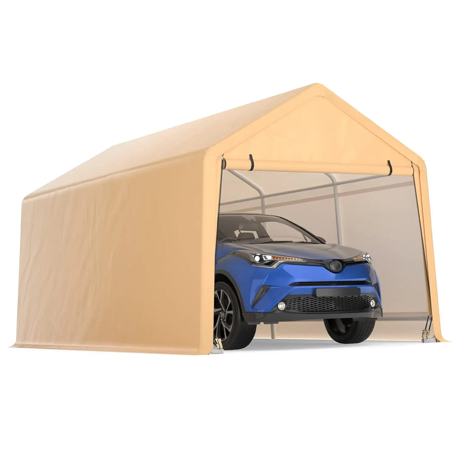 Carport, Portable Garage with Roll Up Removable Doors, All Season Car Canopy for Truck, Boat, RV, Heavy Duty, Customized
Carport, Portable Garage with Roll Up Removable Doors, All Season Car Canopy for Truck, Boat, RV, Heavy Duty, Customized