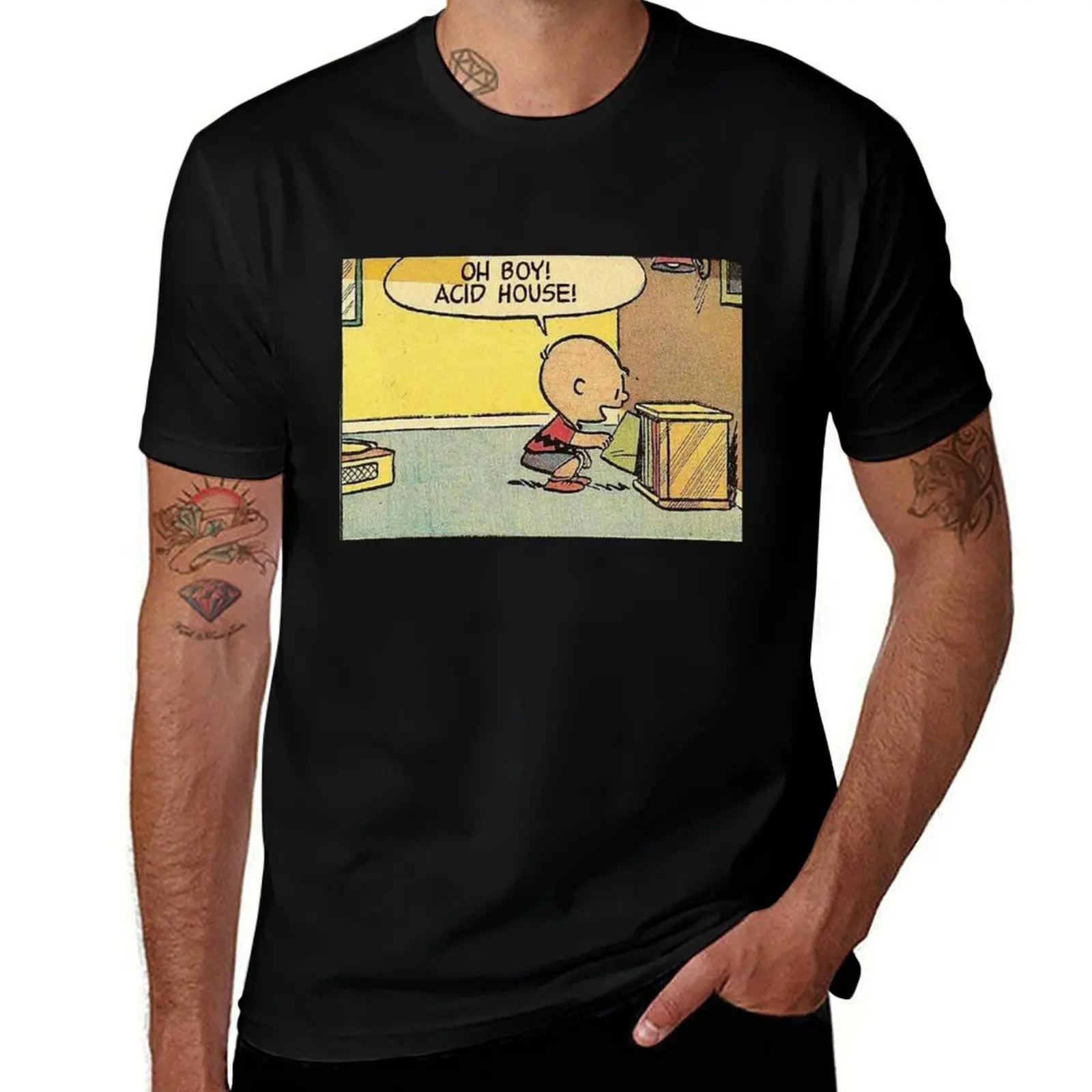 Acid House T-Shirt cotton t shirt pack man t shirt graphic t shirts for man slim fit T-Shirt
Acid House T-Shirt cotton t shirt pack man t shirt graphic t shirts for man slim fit T-Shirt