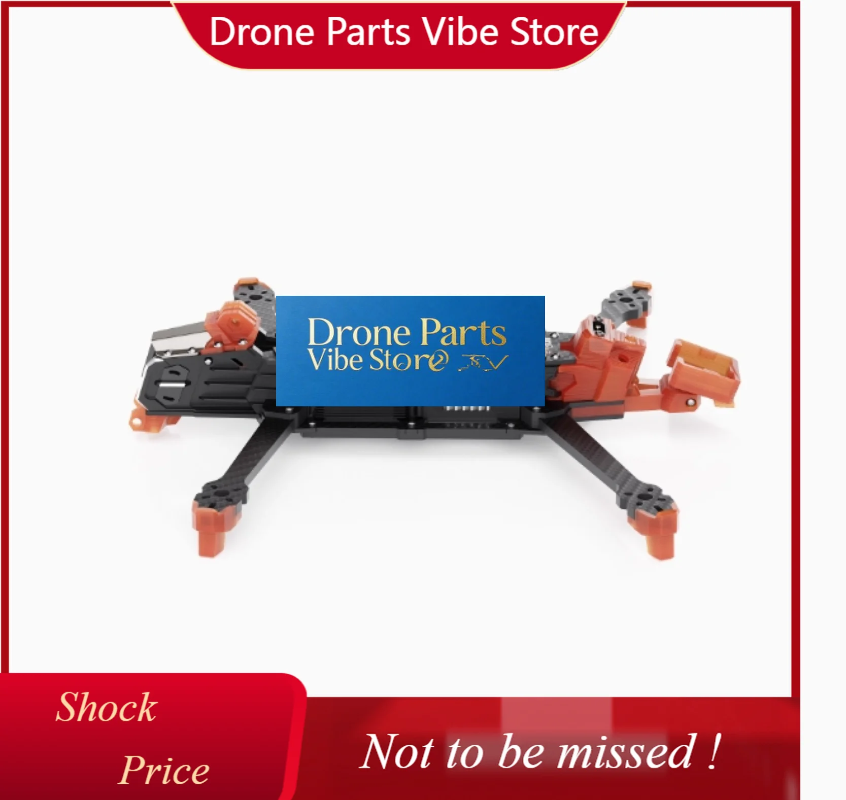 DParts1High Performancen GEPRC GEP-MOZ7 V2 Frame For MOZ7 V2 O4 Pro 7-inch 336 Mm 7" FPV Quadcopter Frame FPV
DParts1High Performancen GEPRC GEP-MOZ7 V2 Frame For MOZ7 V2 O4 Pro 7-inch 336 Mm 7" FPV Quadcopter Frame FPV