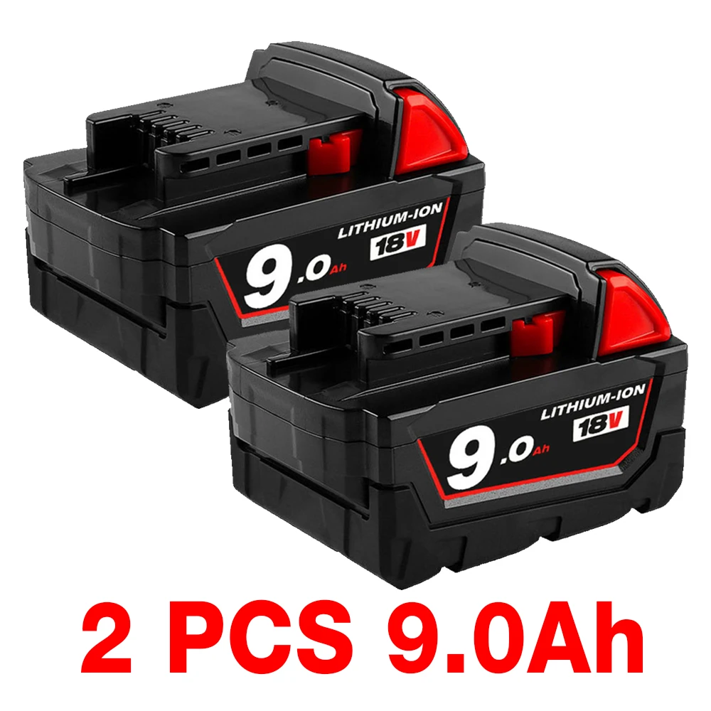 Original 18V For Milwaukee battery 6.0Ah/9.0Ah M18 48-11-1815 48-11-1850 2604-22 2604-20 2708-22 2607-22 power Tools Battery
Original 18V For Milwaukee battery 6.0Ah/9.0Ah M18 48-11-1815 48-11-1850 2604-22 2604-20 2708-22 2607-22 power Tools Battery