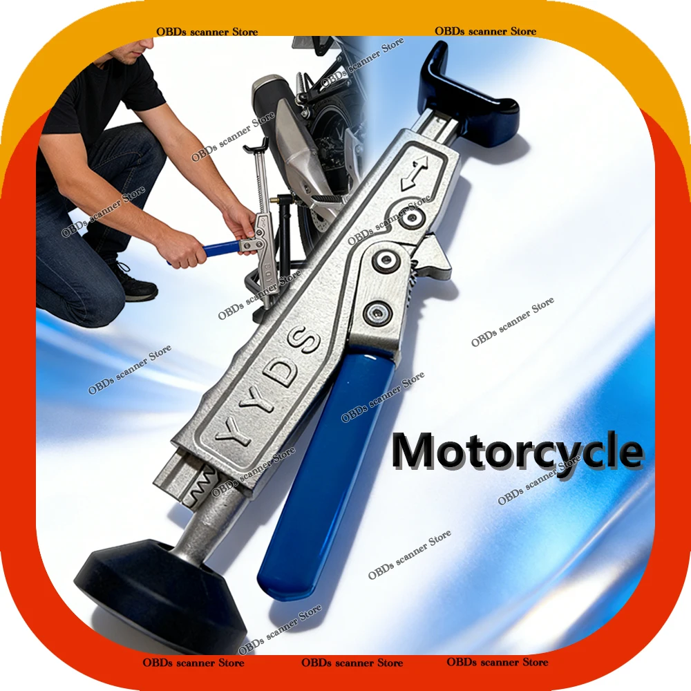 New type foldable lifting support frame motorcycles stable lifting frame with handrails improved portable parking rear wheel
New type foldable lifting support frame motorcycles stable lifting frame with handrails improved portable parking rear wheel