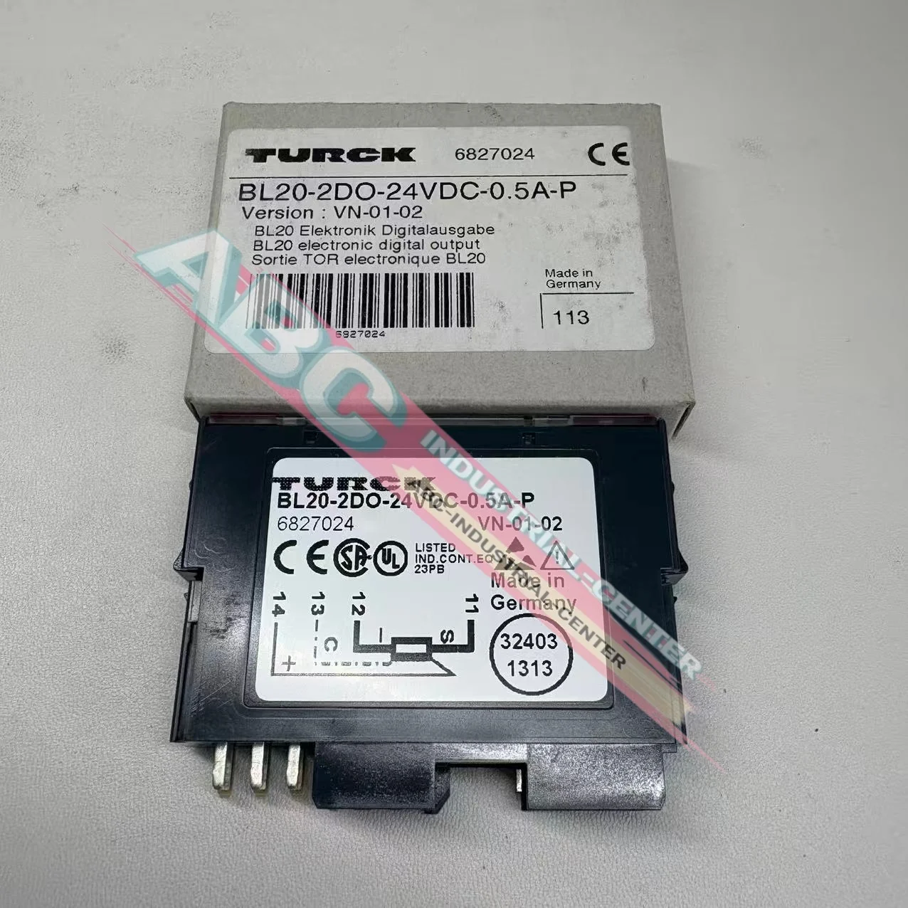 BL20-2DO-24VDC-0.5A-P New in box 6827024 PLC Module
BL20-2DO-24VDC-0.5A-P New in box 6827024 PLC Module