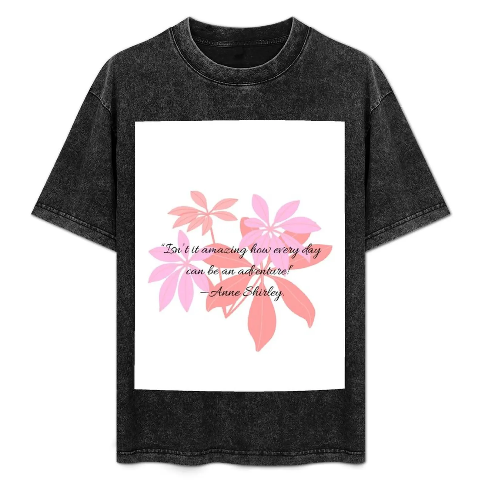 Anne with an E T-Shirt Basic Plain Tee for Spring and Summer
Anne with an E T-Shirt Basic Plain Tee for Spring and Summer