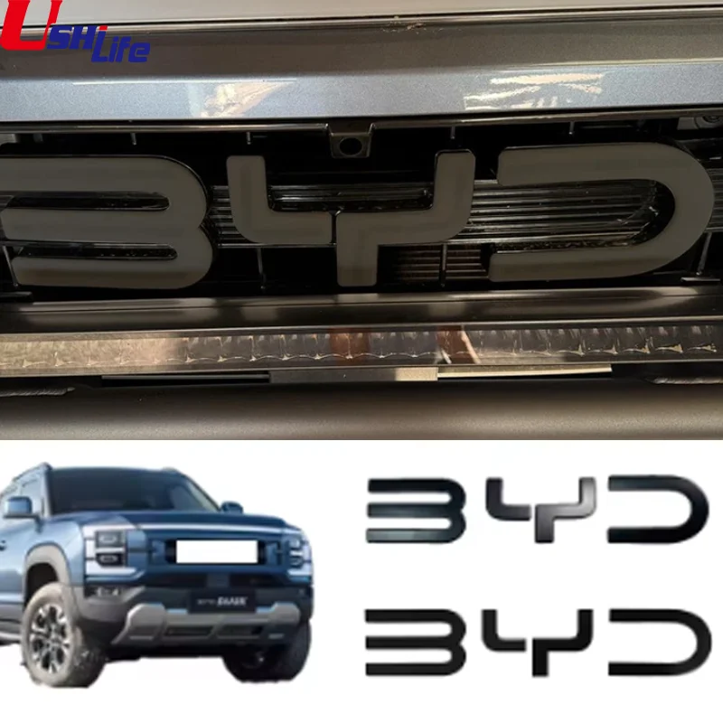 For BYD Shark 6 Accessories 2024 2025 3D Pickup Rear Tailgate Emblem Decals Stickers ABS Letters Logo Badge Car Accessories
For BYD Shark 6 Accessories 2024 2025 3D Pickup Rear Tailgate Emblem Decals Stickers ABS Letters Logo Badge Car Accessories