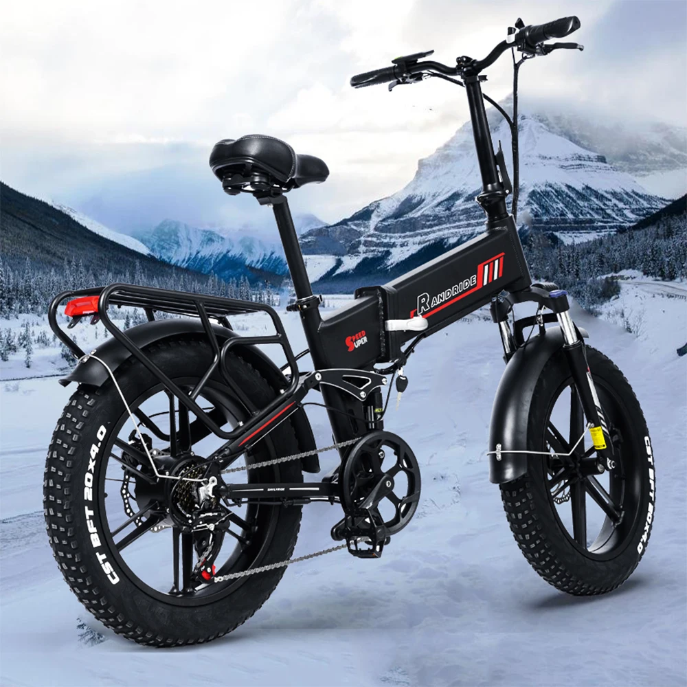 Eu Warehouse 20 Inch Foldable Ebike 1000w 48v E Bikes Full Suspension Fat Tire Folding Electric Bike for Unisex
Eu Warehouse 20 Inch Foldable Ebike 1000w 48v E Bikes Full Suspension Fat Tire Folding Electric Bike for Unisex