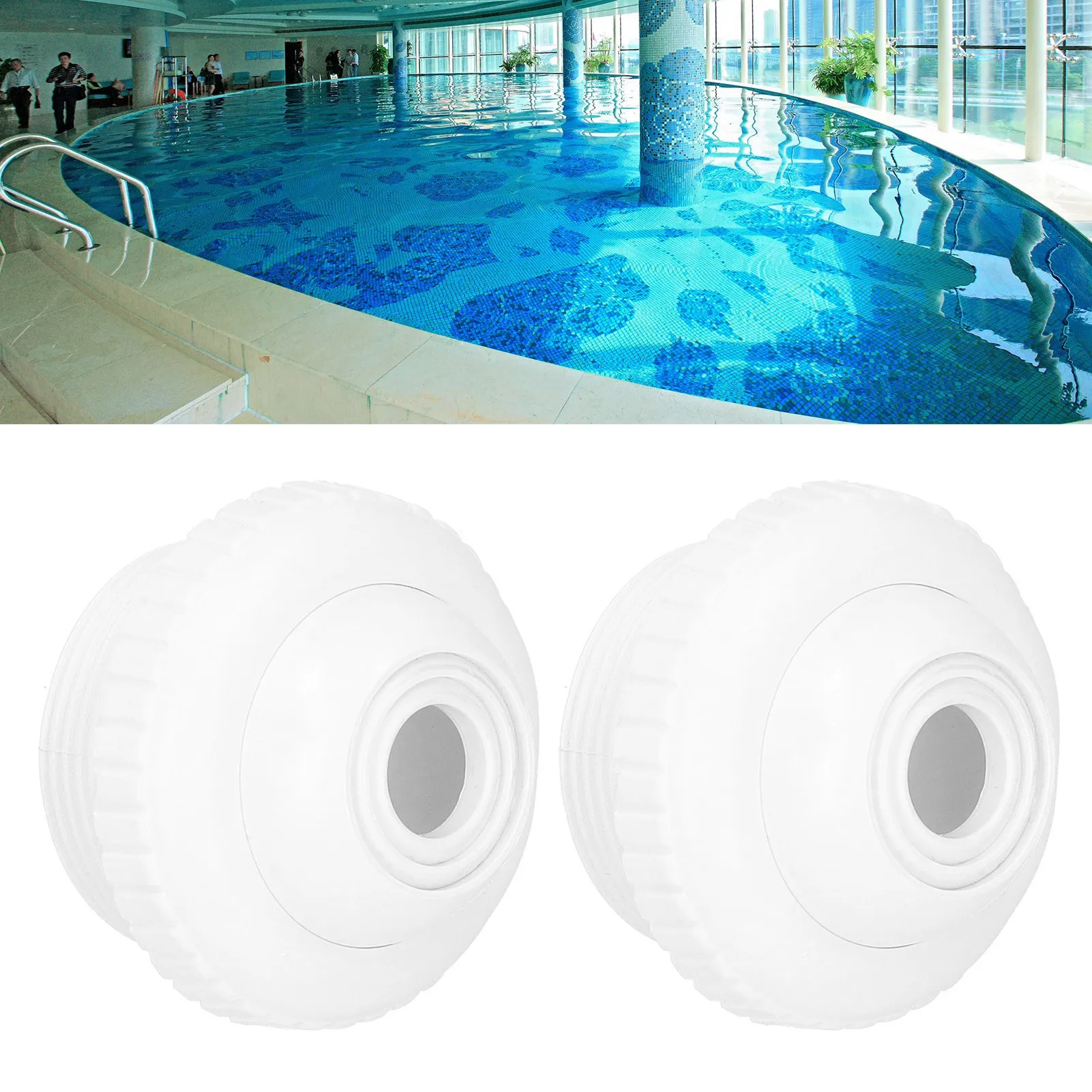 2Pcs 1.5in Male Thread Rotatable Swimming Pool Spa Tub Jet Massage Nozzle Return Jets
2Pcs 1.5in Male Thread Rotatable Swimming Pool Spa Tub Jet Massage Nozzle Return Jets