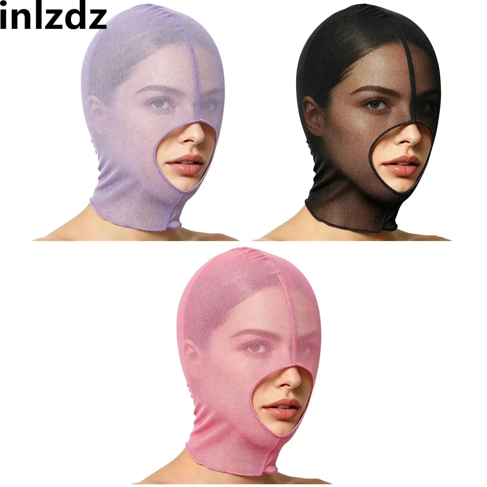 1Pcs Unisex Role-playing Mask Full Face Open Mouth Mask Half Face Sheer Mesh Head Cover Halloween Masquerade
1Pcs Unisex Role-playing Mask Full Face Open Mouth Mask Half Face Sheer Mesh Head Cover Halloween Masquerade