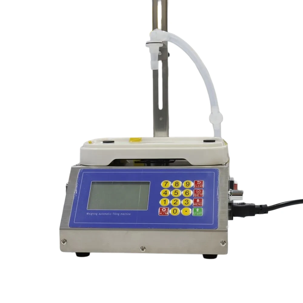 CSY-3200 Weighing type automatic quantitative liquid filling machine AC100-220V 30W Filling 3.2L / min
CSY-3200 Weighing type automatic quantitative liquid filling machine AC100-220V 30W Filling 3.2L / min