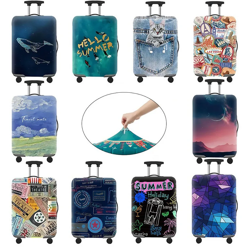 Travel Suitcases Protector for 18-32 Inch Elastic Suitcase Carrier Luggage Protective Cover Travel Accessories XLXBHT01
Travel Suitcases Protector for 18-32 Inch Elastic Suitcase Carrier Luggage Protective Cover Travel Accessories XLXBHT01