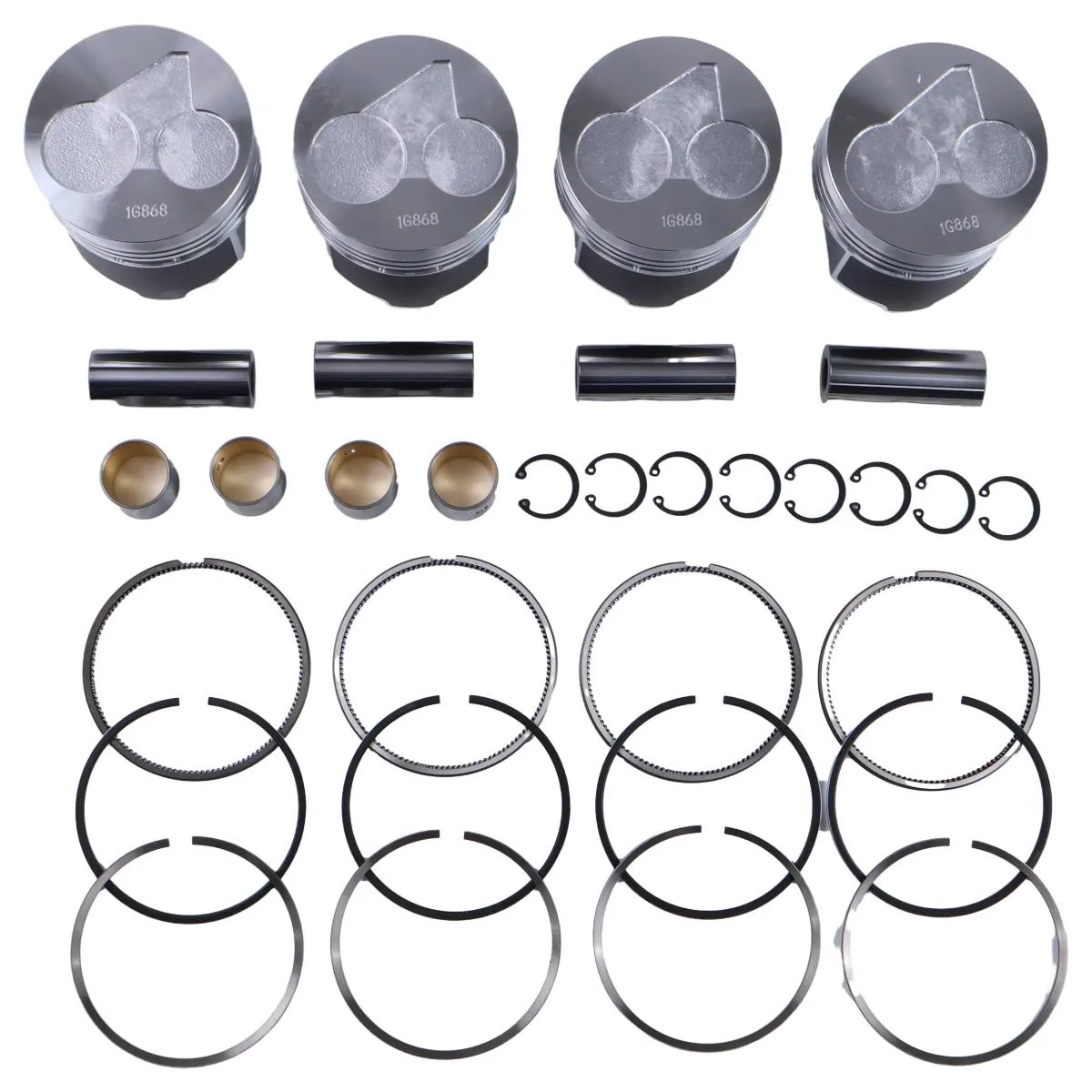 Piston Kit with Ring for Kubota Engine V2203 V2203E V2203T V2203DI V2203M V2203B
Piston Kit with Ring for Kubota Engine V2203 V2203E V2203T V2203DI V2203M V2203B