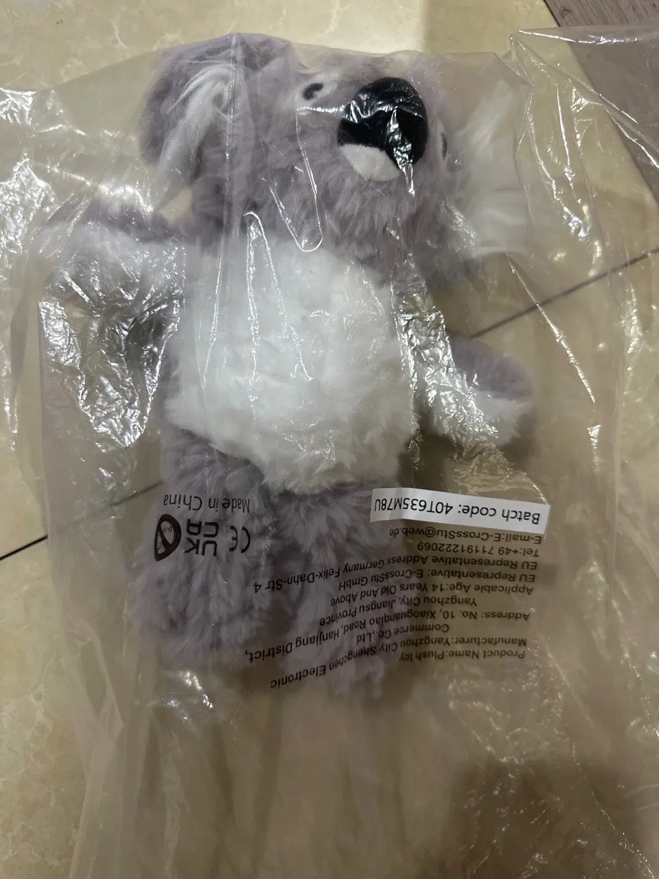 New Simulated Koala Plush Toys Funny Fluffy Running Koala Doll Warm Cute Kids Companion Doll Lovely Home Decor Nice Gift
New Simulated Koala Plush Toys Funny Fluffy Running Koala Doll Warm Cute Kids Companion Doll Lovely Home Decor Nice Gift