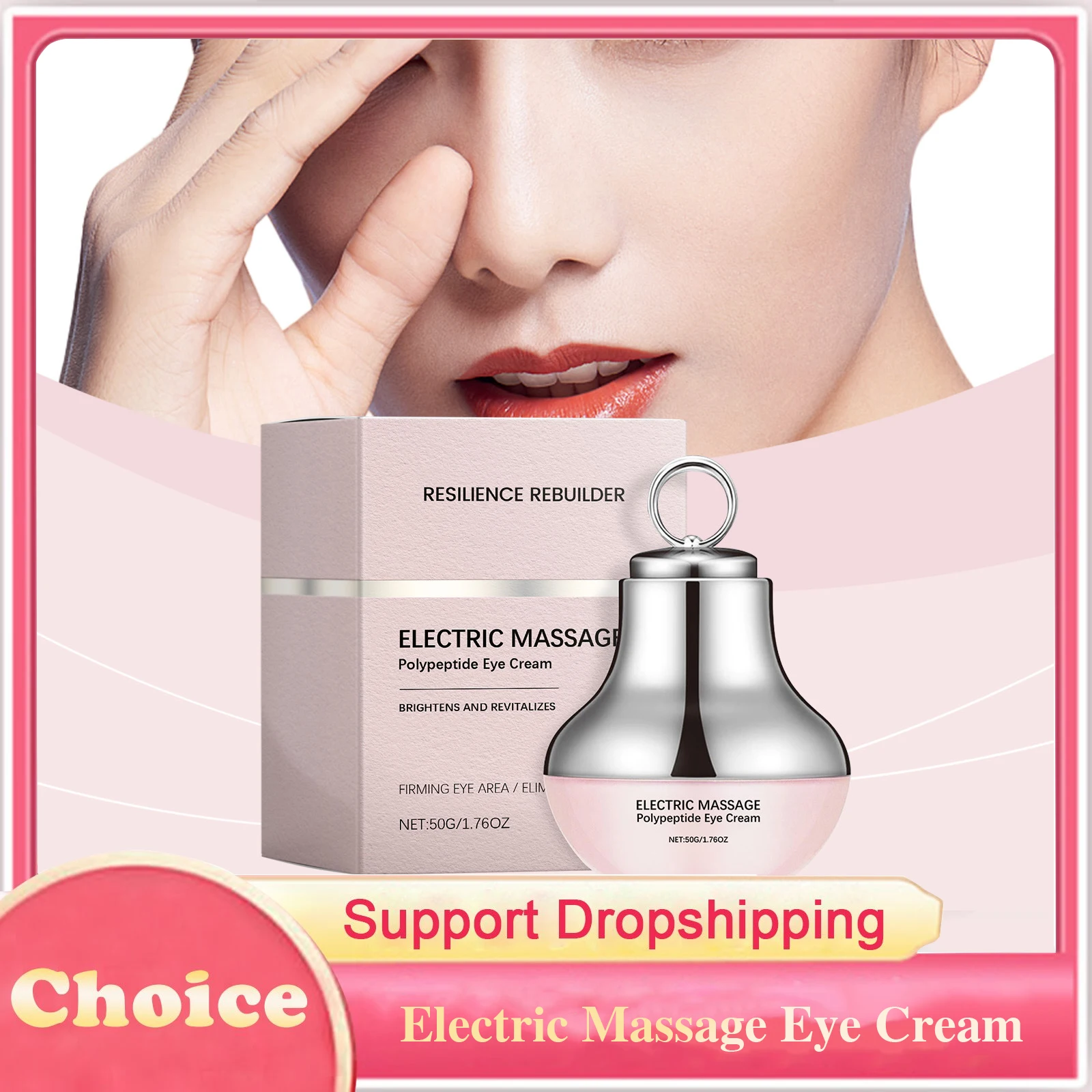 Electric Massage Eye Cream Reduce Swelling Fades Fine Lines Anti Wrinkle Deep Nourishing Brightening Firming Lifting Eye Cream
Electric Massage Eye Cream Reduce Swelling Fades Fine Lines Anti Wrinkle Deep Nourishing Brightening Firming Lifting Eye Cream