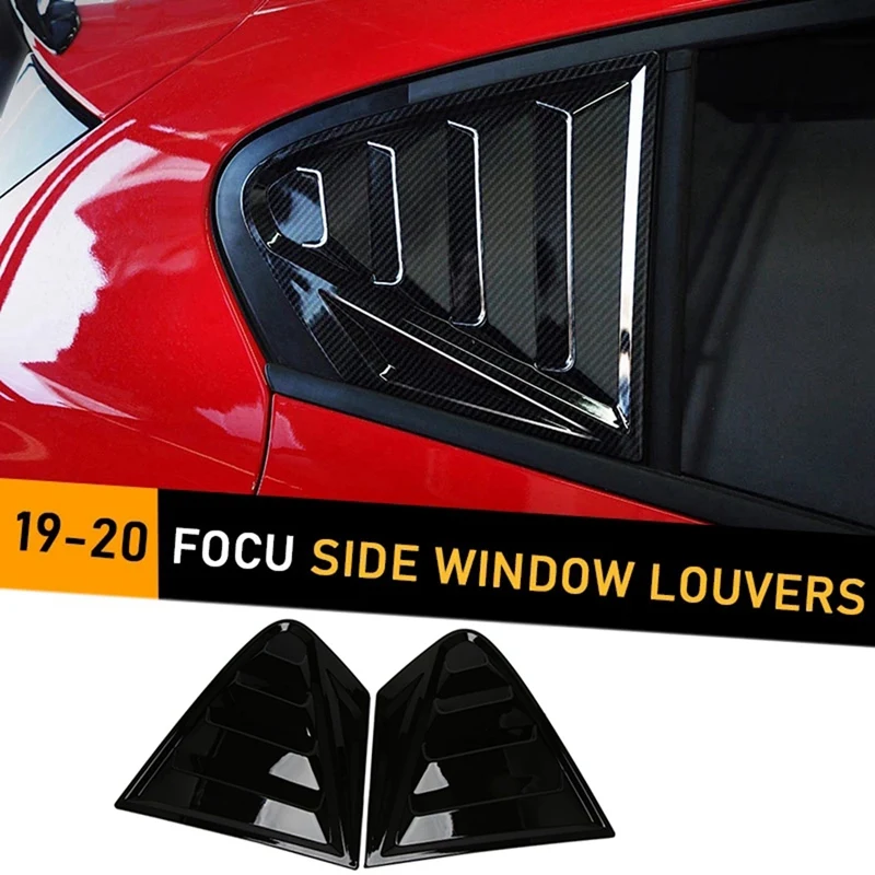Car Window Side Louvers Vent For Ford Focus ST-LINE Hatchback 2019 2020 Auto Accessories
Car Window Side Louvers Vent For Ford Focus ST-LINE Hatchback 2019 2020 Auto Accessories