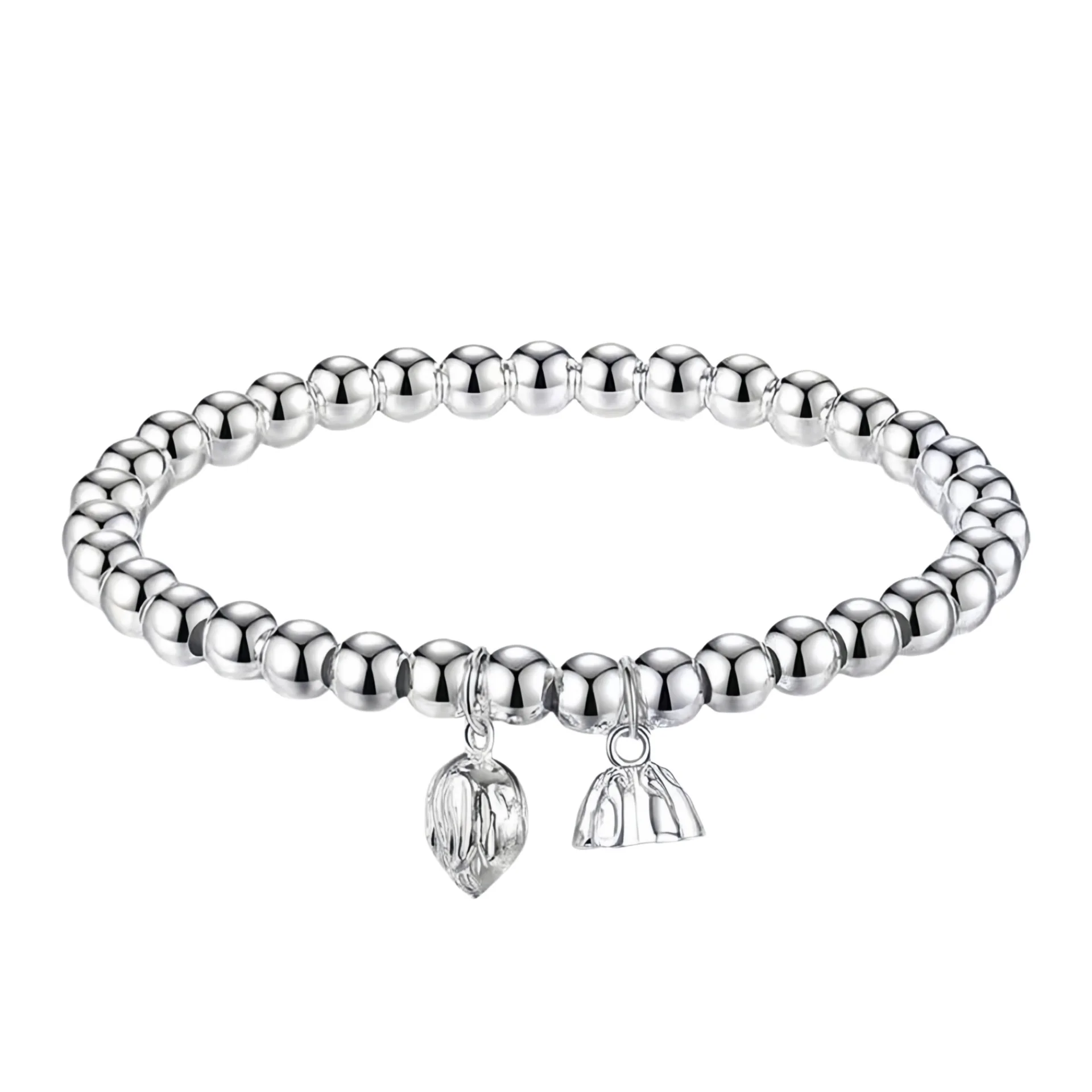 Тайский серебряный браслет-подставка в виде древнего лотоса Douyin, подача в прямом эластичном веревочном браслете с покрытием двух миров, круглый браслет из бисера 5 мм
Тайский серебряный браслет-подставка в виде древнего лотоса Douyin, подача в прямом эластичном веревочном браслете с покрытием двух миров, круглый браслет из бисера 5 мм