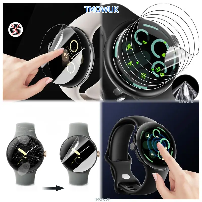 Для Google Pixel Watch 4 41 мм Watch4 45 мм закаленное стекло Защитная пленка для экрана часов HD прозрачная 9H аксессуары против царапин
Для Google Pixel Watch 4 41 мм Watch4 45 мм закаленное стекло Защитная пленка для экрана часов HD прозрачная 9H аксессуары против царапин