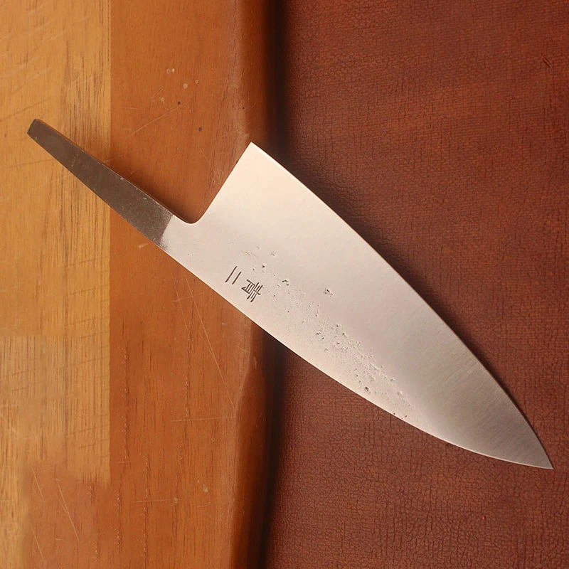 DIY 5.3 Inch Petty Knife Without Handle Aogami 2 Steel Chef Cleaver Utility Handmade Forged Double-edged Blade Kitchen Knives
DIY 5.3 Inch Petty Knife Without Handle Aogami 2 Steel Chef Cleaver Utility Handmade Forged Double-edged Blade Kitchen Knives