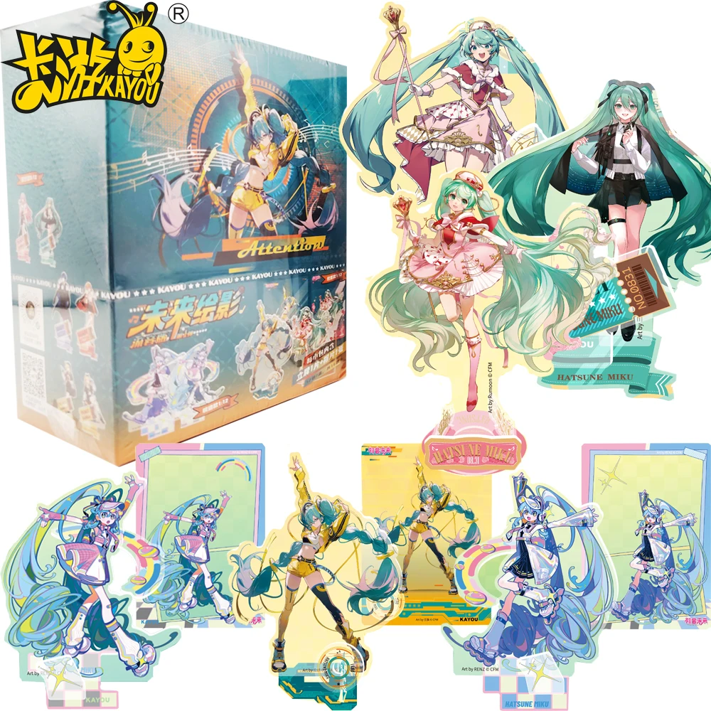 Genuine KAYOU Hatsune Miku Stand Acrylic Figure Model Kagamine Rin Len Shining Cute Anime Peripheral Collection Ornament Gifts
Genuine KAYOU Hatsune Miku Stand Acrylic Figure Model Kagamine Rin Len Shining Cute Anime Peripheral Collection Ornament Gifts