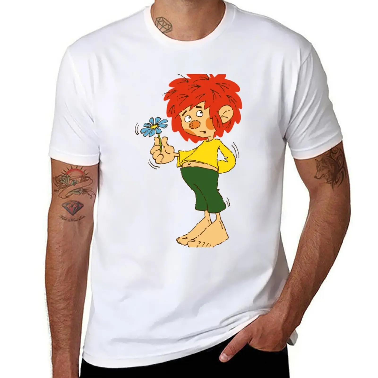 Pumuckl Blume T-Shirt t shirts for man graphic vintage anime t shirts oversize T-Shirt
Pumuckl Blume T-Shirt t shirts for man graphic vintage anime t shirts oversize T-Shirt