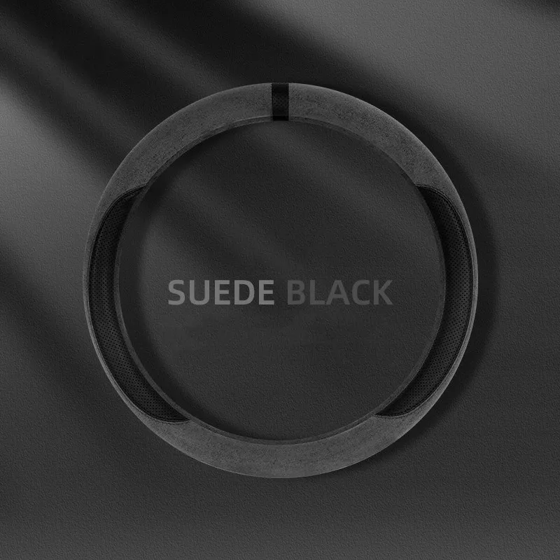Suede Steering Wheel Cover Anti-slip O-shaped Round 38cm Breathable Sweat-absorbent Flip Fur Handle Cover Universal All Seasons
Suede Steering Wheel Cover Anti-slip O-shaped Round 38cm Breathable Sweat-absorbent Flip Fur Handle Cover Universal All Seasons