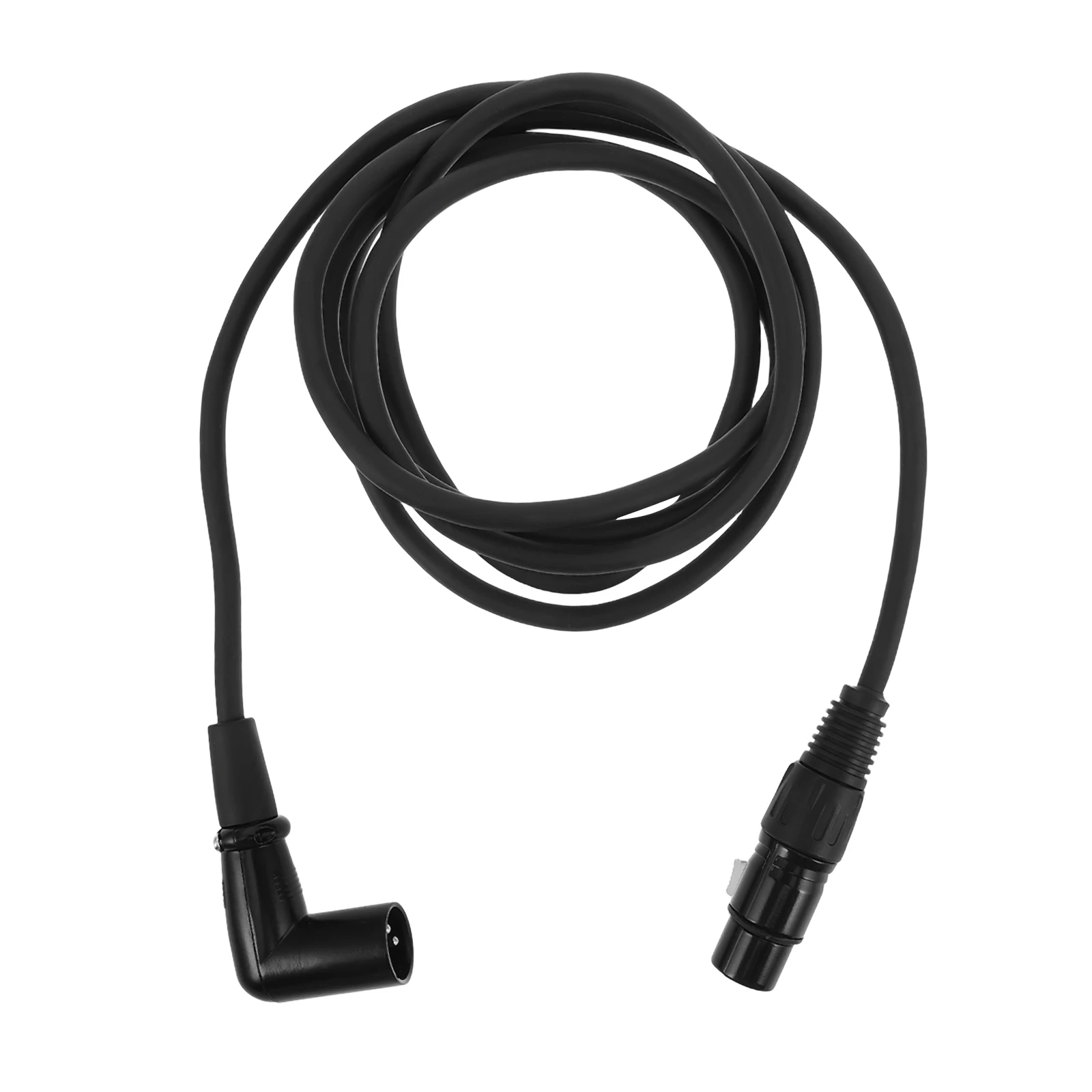 Mic Cable 2M Black Dual Shielding Xlr Male to Female 90 Degree Balanced Audio Video Connection Line Studio Accessories
Mic Cable 2M Black Dual Shielding Xlr Male to Female 90 Degree Balanced Audio Video Connection Line Studio Accessories