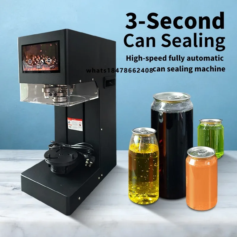 Commercial Fully Automatic Can Sealing Machine | 3-second Quick Sealing | Suitable for Coffee, Beverages, and Soda | RYFGJ100D25
Commercial Fully Automatic Can Sealing Machine | 3-second Quick Sealing | Suitable for Coffee, Beverages, and Soda | RYFGJ100D25