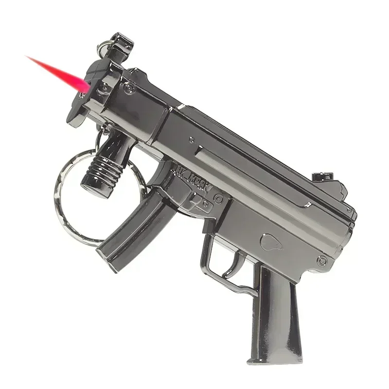 Мини-зажигалка в форме пистолета, многоразовая, на бутане, ветрозащитная, с турбопламенем, аксессуары для курения, Encendedores Queroseno
Мини-зажигалка в форме пистолета, многоразовая, на бутане, ветрозащитная, с турбопламенем, аксессуары для курения, Encendedores Queroseno