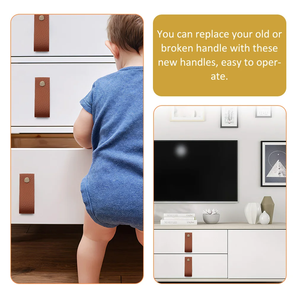 5pcs Cabinet Modern Drawer Pulls Replacement For Wardrobe Dresser Cupboard Door Handles Soft Pu Furniture Pull Handles 
5pcs Cabinet Modern Drawer Pulls Replacement For Wardrobe Dresser Cupboard Door Handles Soft Pu Furniture Pull Handles