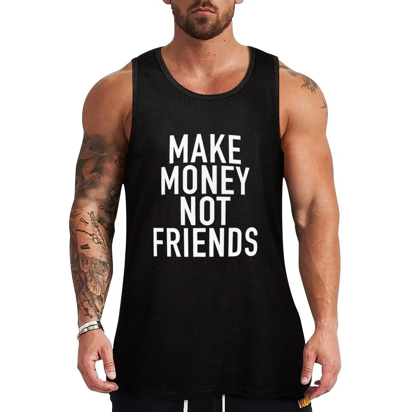 Make money not friends Tank Top Casual Graphic Tank Top Print Design Sleeveless Top
Make money not friends Tank Top Casual Graphic Tank Top Print Design Sleeveless Top