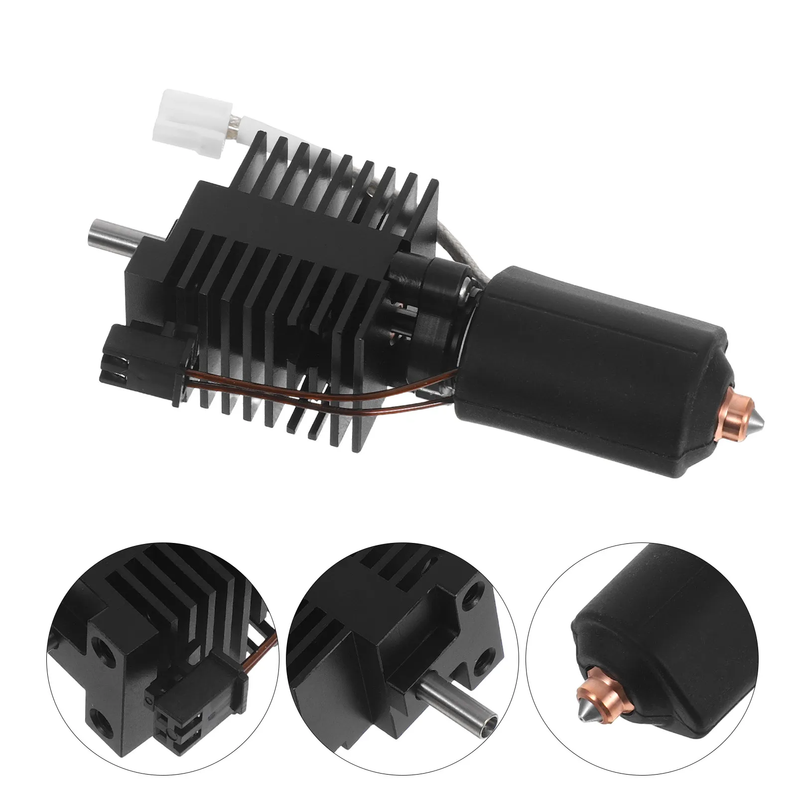 Ceramic Hotend Kit Quick-Swap High-Flow Heat-Resistant Nozzle for 3D Printers Dual-Metal Design Hardened Steel Tip Compatible
Ceramic Hotend Kit Quick-Swap High-Flow Heat-Resistant Nozzle for 3D Printers Dual-Metal Design Hardened Steel Tip Compatible