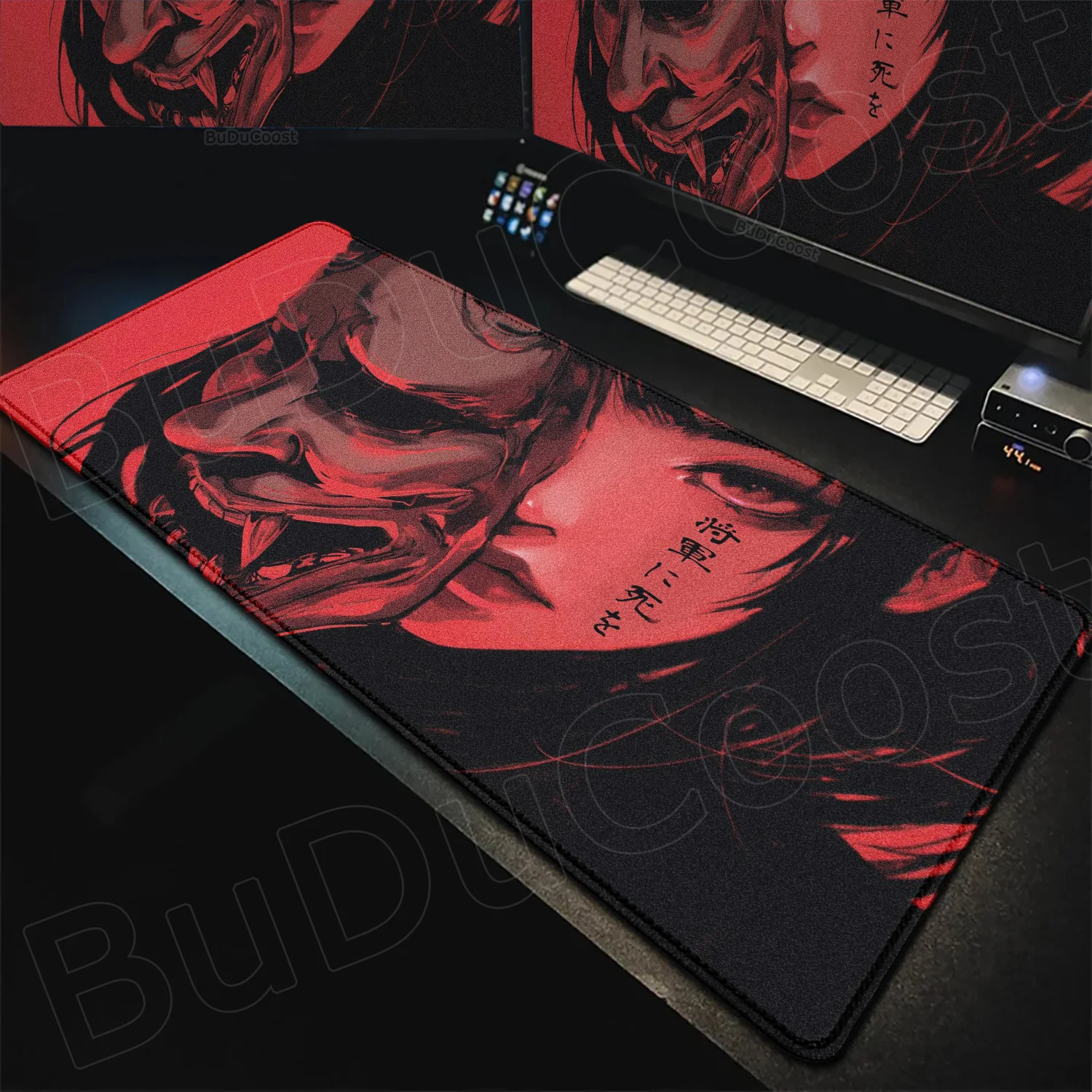 Japanese Devil Mask Girl Mouse Pad Gaming Keyboard Accessories Big Mousepad Gamer Rubber Table Pad Company Long Mouse Mat for Pc
Japanese Devil Mask Girl Mouse Pad Gaming Keyboard Accessories Big Mousepad Gamer Rubber Table Pad Company Long Mouse Mat for Pc