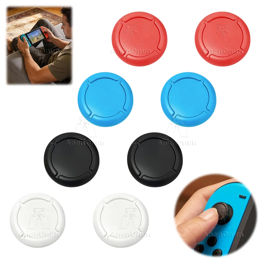 Joystick Replacement Covers for Switch/Switch Lite/Switch OLED Joycon Anti-Slip Analog Stick Thumb Grip Silicone Protective Caps
Joystick Replacement Covers for Switch/Switch Lite/Switch OLED Joycon Anti-Slip Analog Stick Thumb Grip Silicone Protective Caps
