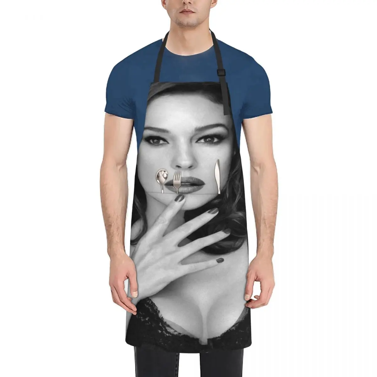Monica Bellucci Waterproof Kitchen Apron For Women/Men With Pockets Work Restaurant Shop Waiter Work Uniform 
Monica Bellucci Waterproof Kitchen Apron For Women/Men With Pockets Work Restaurant Shop Waiter Work Uniform
