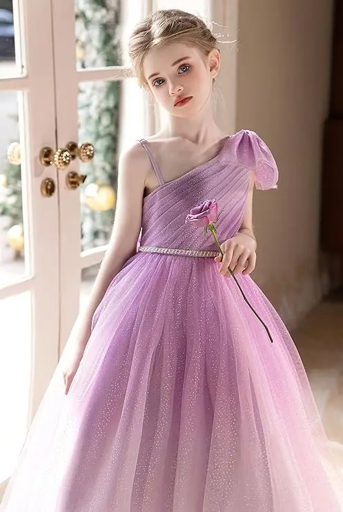 Snvdzo Flower Girls One Shoulder Tulle Dress For Wedding Birthday Evening Party Prom Banquet Princess Gown 2026
Snvdzo Flower Girls One Shoulder Tulle Dress For Wedding Birthday Evening Party Prom Banquet Princess Gown 2026