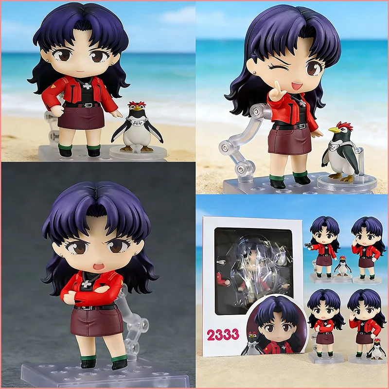 Nendoroid Neon Genesis Evangelion #2333 Misato Katsuragi Interchangeable Face Plates Action Figure Model Collectible Gift Toy
Nendoroid Neon Genesis Evangelion #2333 Misato Katsuragi Interchangeable Face Plates Action Figure Model Collectible Gift Toy