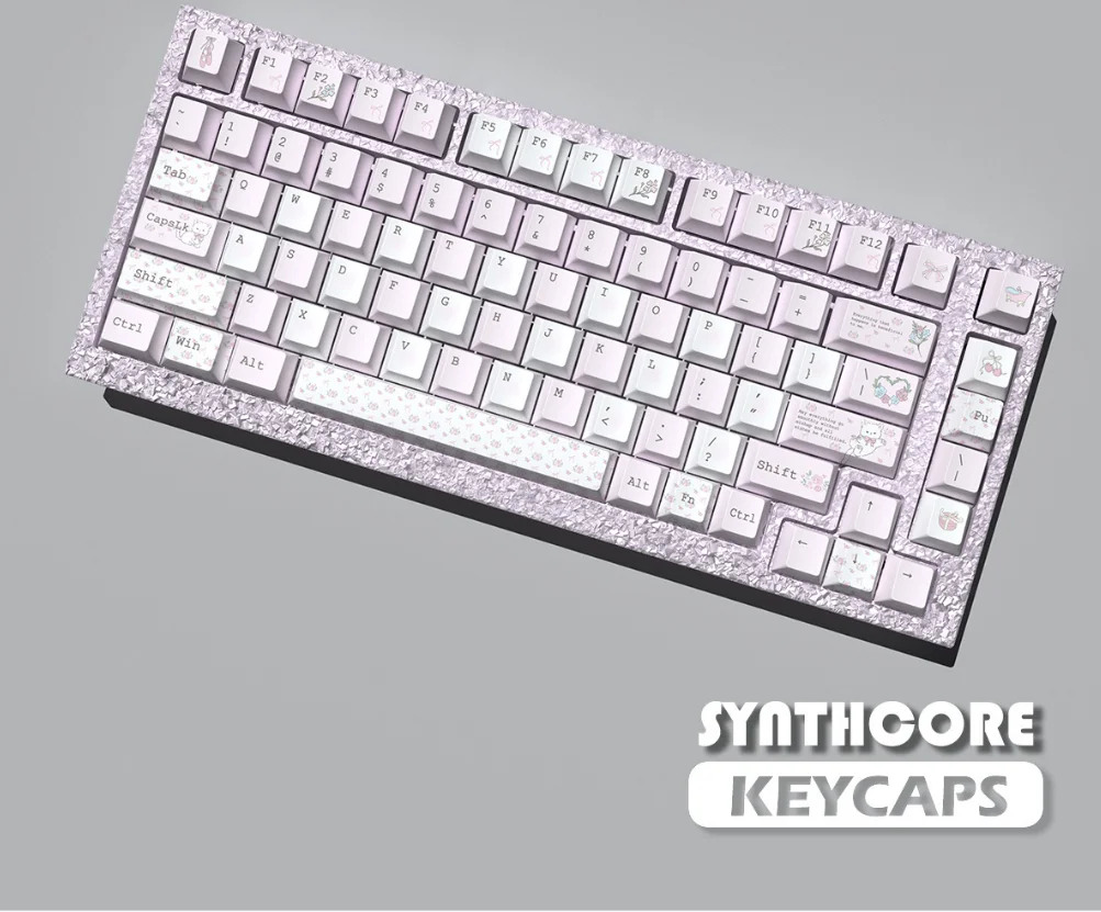 Cat flower language keycap PBT material Original support wooting EZ63MADE68 Hero68ND63 Night Demon
Cat flower language keycap PBT material Original support wooting EZ63MADE68 Hero68ND63 Night Demon