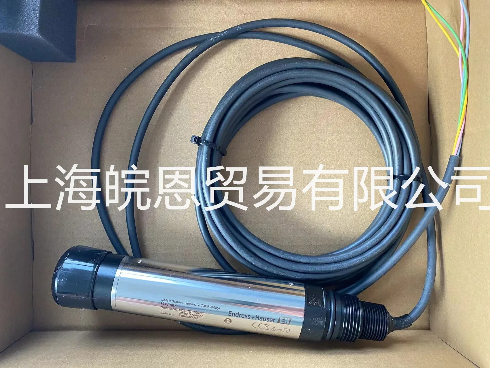 Germany E + H genuine FDU93-RG4A (20 meters with cable) CUS52D-AA1BA3 turbidity sensor original
Germany E + H genuine FDU93-RG4A (20 meters with cable) CUS52D-AA1BA3 turbidity sensor original