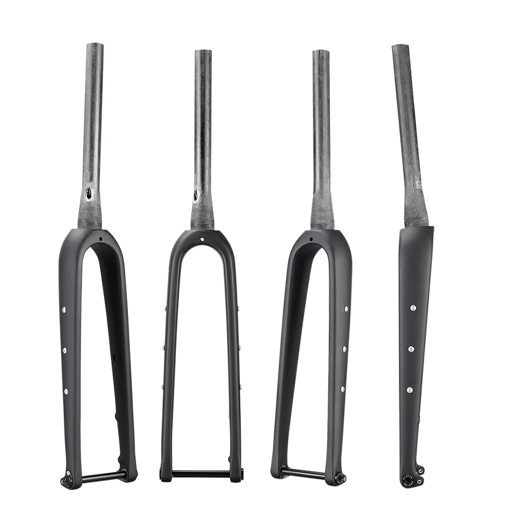 STLF Carbon Gravel Bike Forks for Road Bicycles 70045C or 27521'' 10012MM Thru Axle 1-18'' to 1-12'' Steer
STLF Carbon Gravel Bike Forks for Road Bicycles 70045C or 27521'' 10012MM Thru Axle 1-18'' to 1-12'' Steer