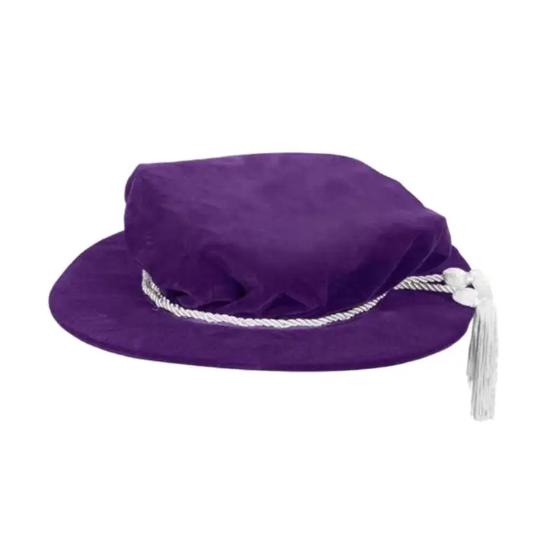 P9FE Doctoral Tam Bachelor Cap for PhD Graduation Comfortable Wear Breathable Lightweight Material Photo Props
P9FE Doctoral Tam Bachelor Cap for PhD Graduation Comfortable Wear Breathable Lightweight Material Photo Props