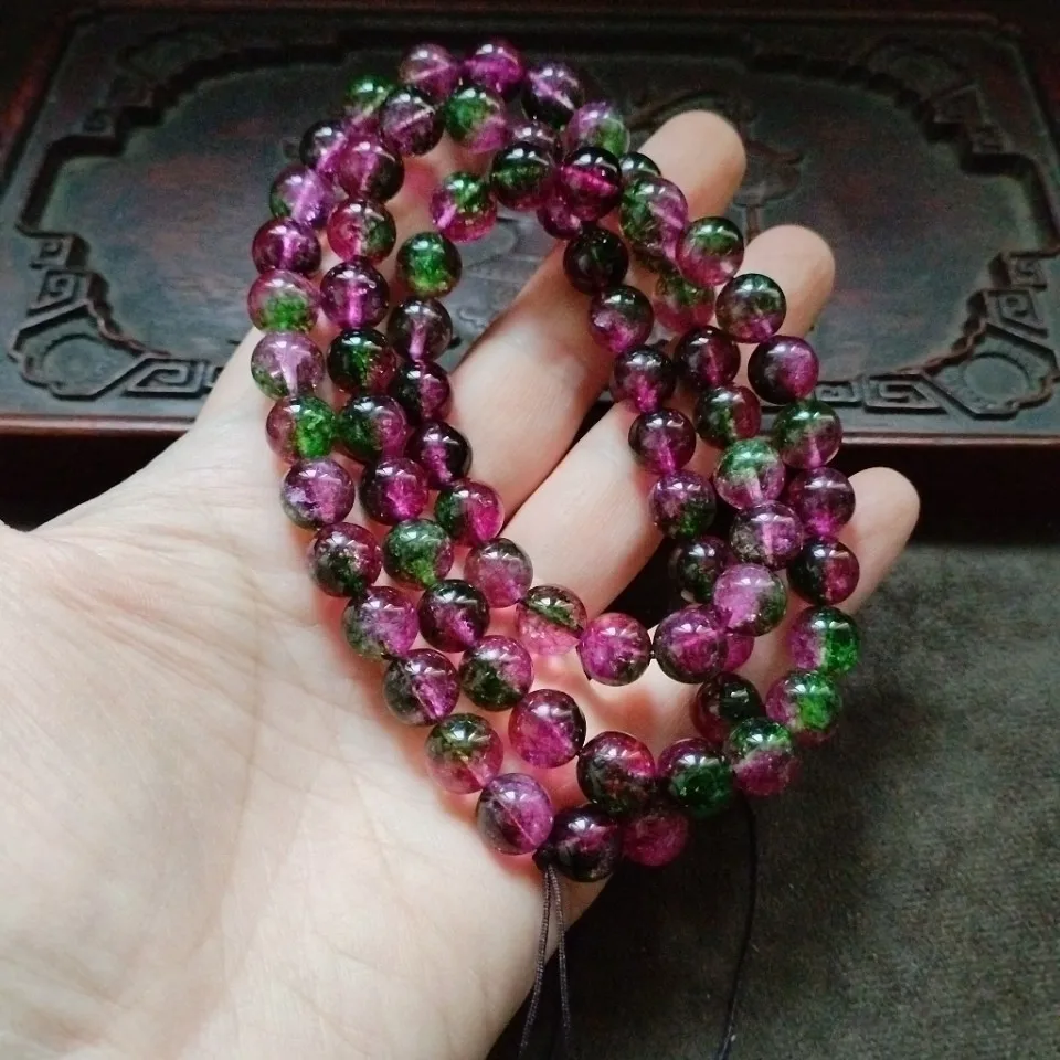 Multicolor Red Green Round Beads Polished Transparent Crystal Loose Beads Handmade Woven Bracelet Craft Accessories
Multicolor Red Green Round Beads Polished Transparent Crystal Loose Beads Handmade Woven Bracelet Craft Accessories