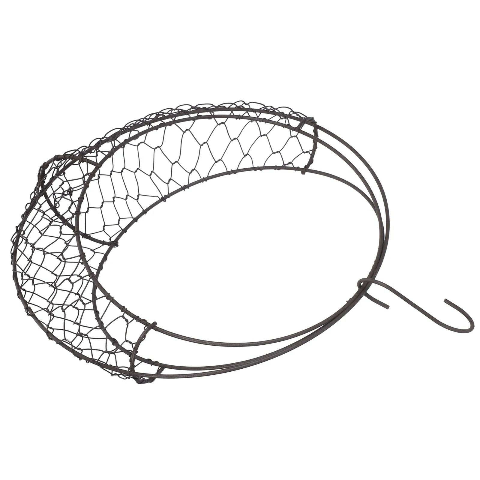 Hook Basket Wreath Wire Plant Hanger Frame Moon Form Hanging Succulent Planter Outdoor
Hook Basket Wreath Wire Plant Hanger Frame Moon Form Hanging Succulent Planter Outdoor