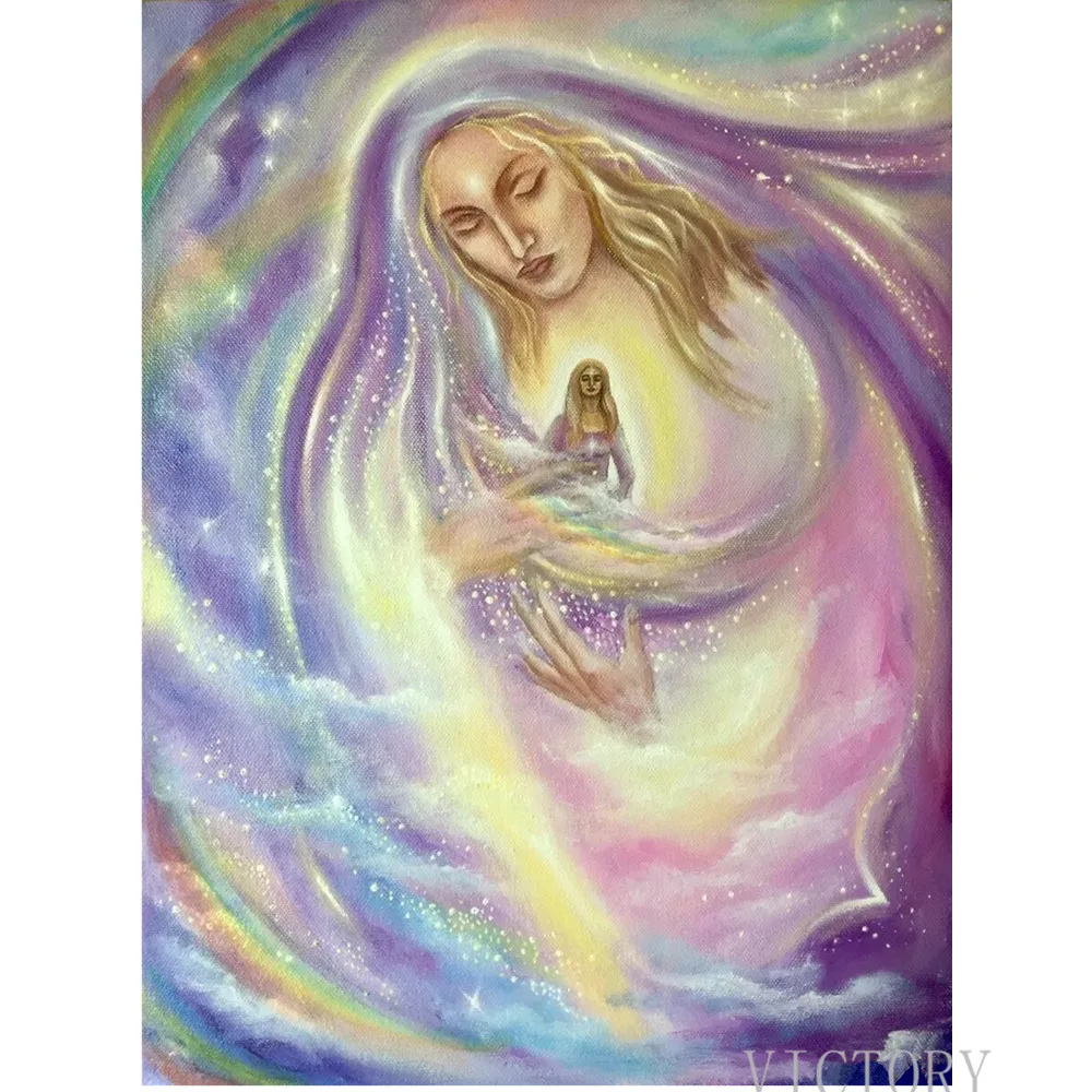 Diy 5D Diamond Painting Full Round Drill Mosaic Goddess Hear My Soul Rosy Diamond Embroidery Picture Rhinestone Home Decor Gift
Diy 5D Diamond Painting Full Round Drill Mosaic Goddess Hear My Soul Rosy Diamond Embroidery Picture Rhinestone Home Decor Gift