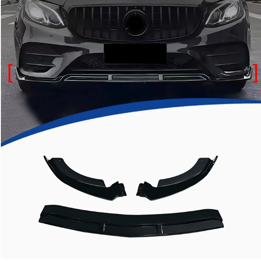 For Mercedes Benz E Class W213 E300 E350 Bright Black Car Front Bumper Lip glossy black Front lip Diffuser Front Chin Spoiler
For Mercedes Benz E Class W213 E300 E350 Bright Black Car Front Bumper Lip glossy black Front lip Diffuser Front Chin Spoiler