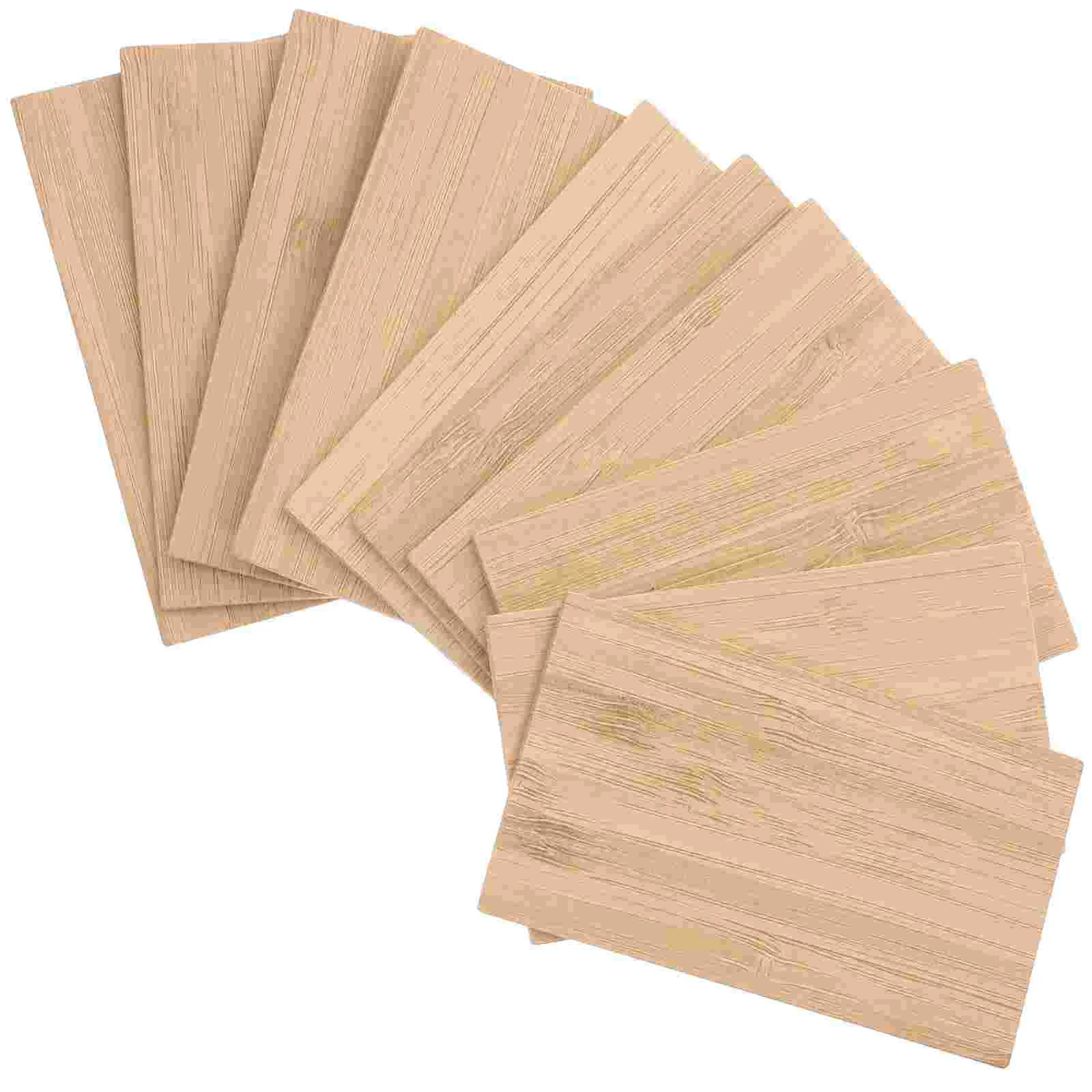 10 Pcs Bamboo Business Cards Blank Rectangular Decor Craft Shapes Engraving Gifts Tags Sewing Accessories Bamboo Materials
10 Pcs Bamboo Business Cards Blank Rectangular Decor Craft Shapes Engraving Gifts Tags Sewing Accessories Bamboo Materials