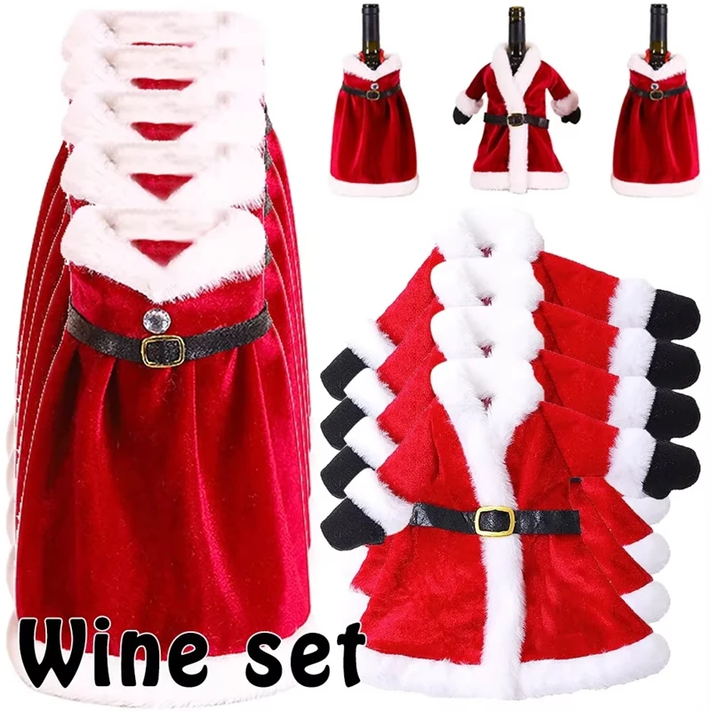 Christmas Wine Boot Cover Wine Bag Champagne Bottle Covers 2025 Christmas Wine Decoration Party Dining Table Decor New Year Gift 
Christmas Wine Boot Cover Wine Bag Champagne Bottle Covers 2025 Christmas Wine Decoration Party Dining Table Decor New Year Gift