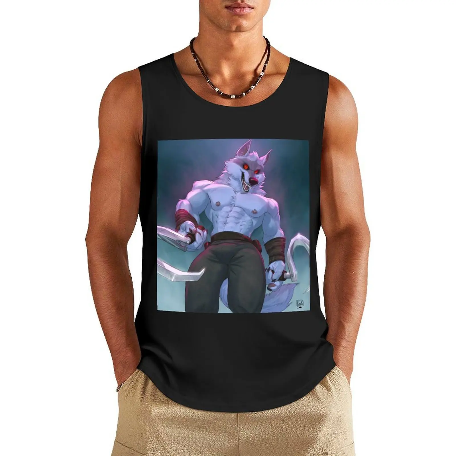 Death Wolf Tank Top sexy clothes men clothing men T-shirt Men's gym quick-drying t-shirt
Death Wolf Tank Top sexy clothes men clothing men T-shirt Men's gym quick-drying t-shirt