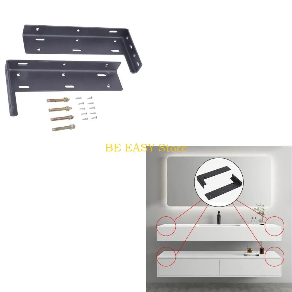 E28F Floating Shelf Brackets Heavy Duty Metal Shelves Brackets Suspended Tripod Brackets Wall Shelf Easy to Install
E28F Floating Shelf Brackets Heavy Duty Metal Shelves Brackets Suspended Tripod Brackets Wall Shelf Easy to Install