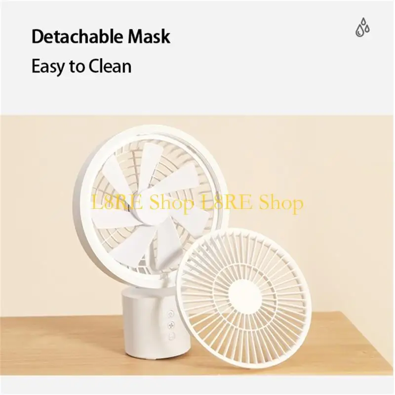 L8RE Oscillating Table Desk Hanging Fan Rechargeable Camping Tent Hanging Cooling Fan
L8RE Oscillating Table Desk Hanging Fan Rechargeable Camping Tent Hanging Cooling Fan