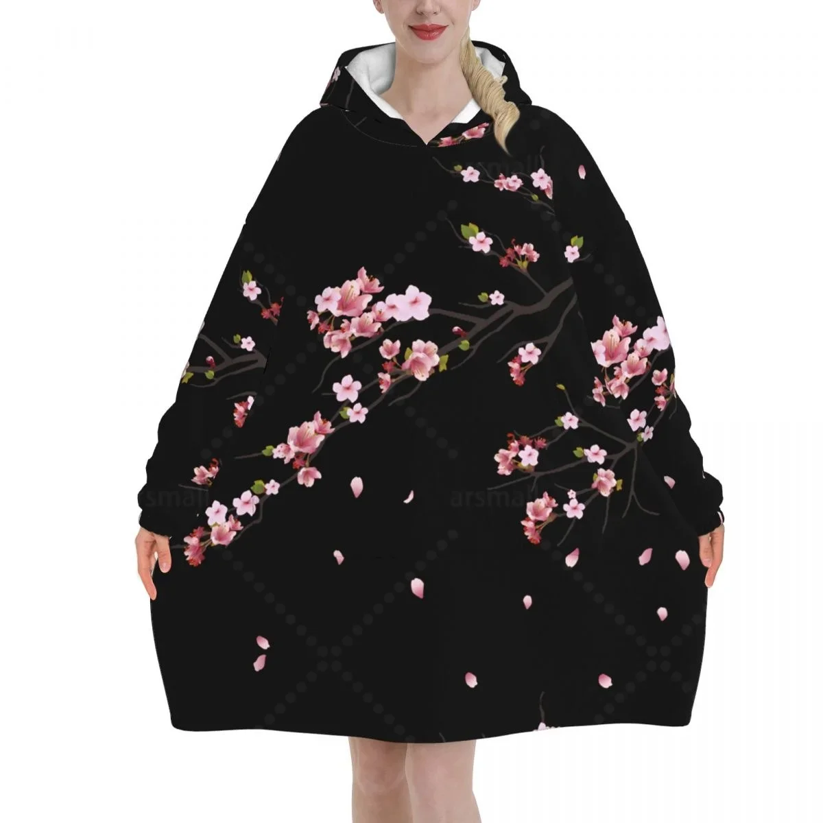 Japanese Sakura Branch Wearable Flannel Blanket Hoodie Oversized Hooded Blanket Pullover Sweatshirt Fleece Sherpa Blankets
Japanese Sakura Branch Wearable Flannel Blanket Hoodie Oversized Hooded Blanket Pullover Sweatshirt Fleece Sherpa Blankets