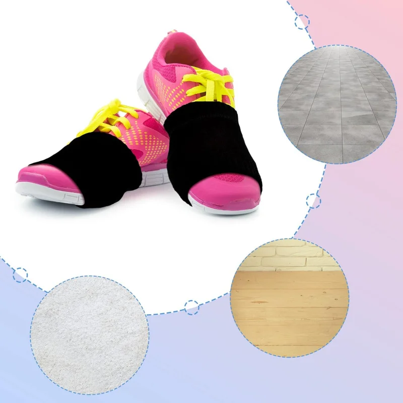 6 Pairs Dance Shoe Socks on Smooth Floors Over Sneakers Shoe Cover Dancing Shoe Sliders Ballet Dancers Turning Socks
6 Pairs Dance Shoe Socks on Smooth Floors Over Sneakers Shoe Cover Dancing Shoe Sliders Ballet Dancers Turning Socks