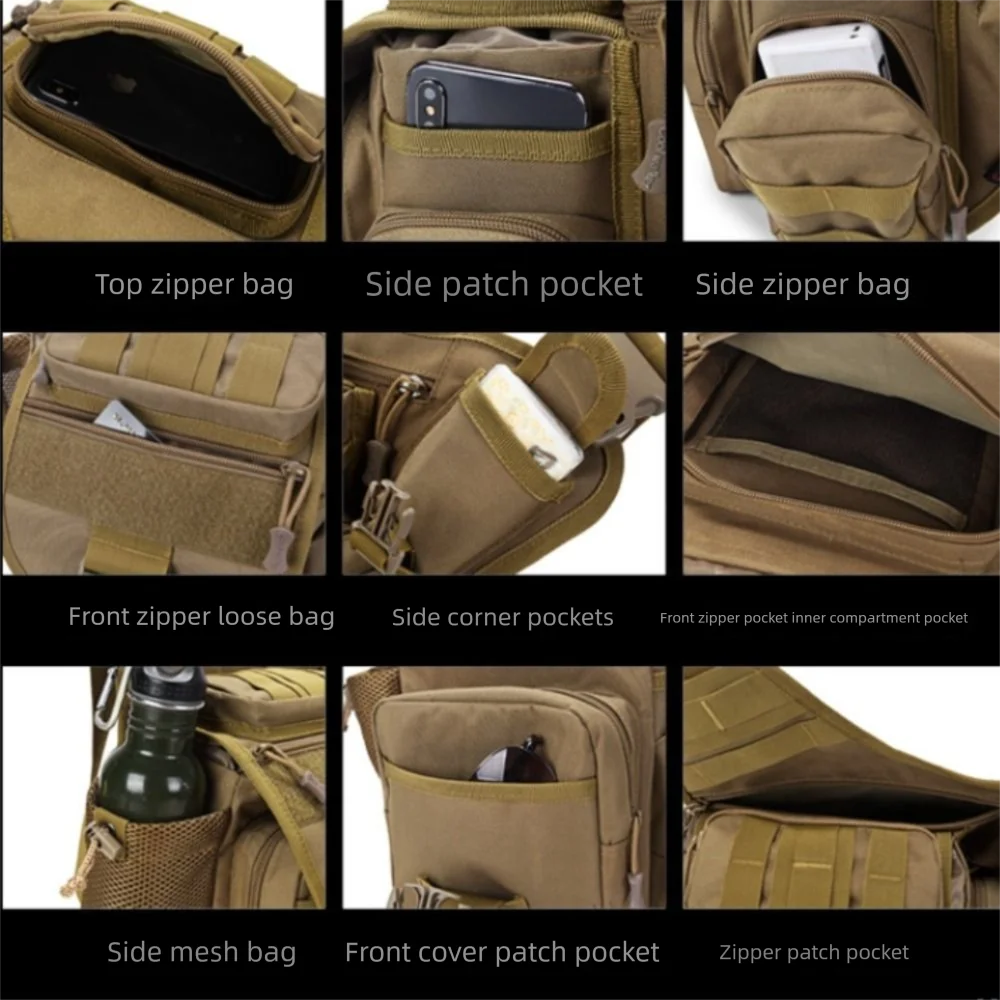Large Capacity Outdoor Chest Bag High Density Nylon Multifunctional Climbing Saddle Bag Breathable Waterproof
Large Capacity Outdoor Chest Bag High Density Nylon Multifunctional Climbing Saddle Bag Breathable Waterproof